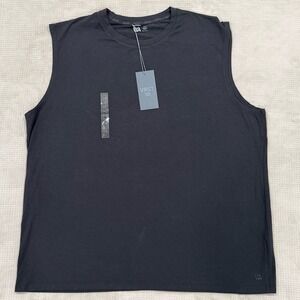 VRST Essential Muscle Tank Men's XXL Black Sleeveless Training Top‎
